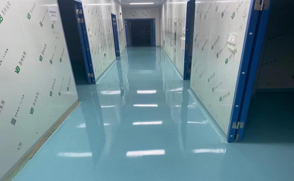 济川药业环氧彩砂地坪